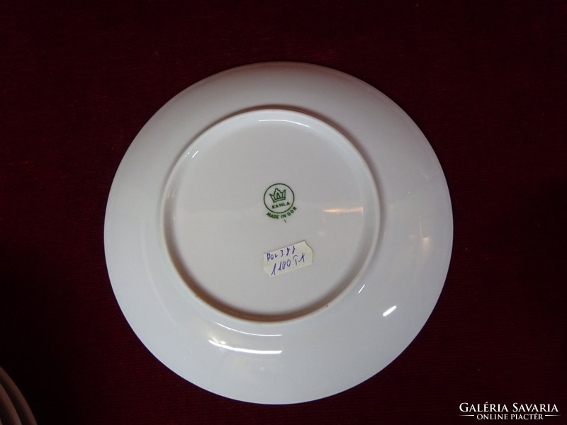 Kahla German porcelain cake plate, diameter 19 cm. Pink floral pattern. He has!