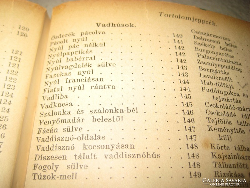 ZILAHY ÁGNES  : Valódi magyar szakácskönyv    1891