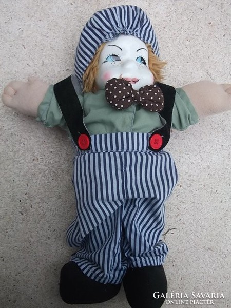 Retro doll - Marci clown 31 cm - cute little piece.