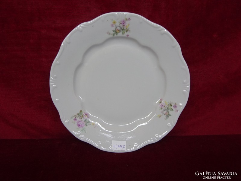 Zsolnay porcelain antique, flat plate with shield seal, more than 100 years old, showcase quality. He has!