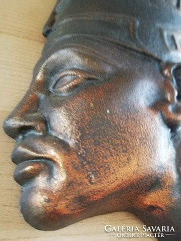 Pharaoh's head wall ornament large 26 cm