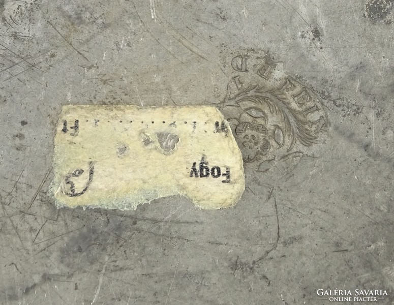 0Z152 Antik Elischer de Thurzóbánya óntányér 21 cm