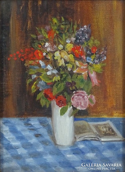 0Z144 Tattenbach : Asztali virágcsendélet 1912