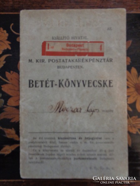 TAKARÉKBETÉT - KÖNYVECSKE 1912-14-ig 