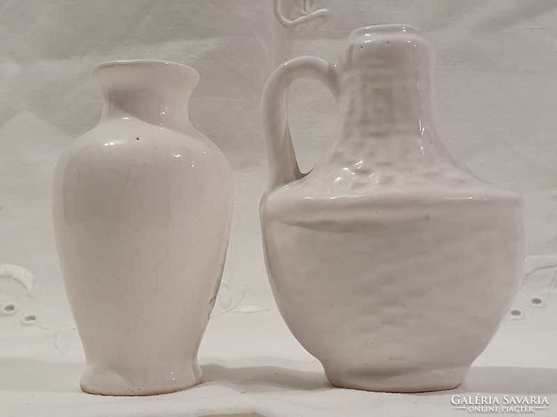 Purple frieze, 1 pc. Bodrogkeresztúr, small jug, small vase