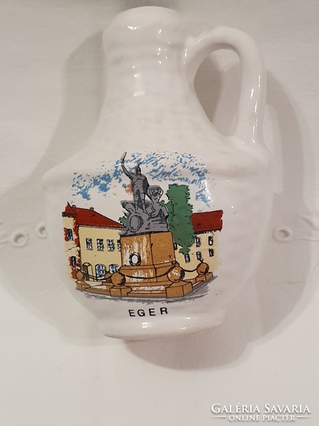 Purple frieze, 1 pc. Bodrogkeresztúr, small jug, small vase