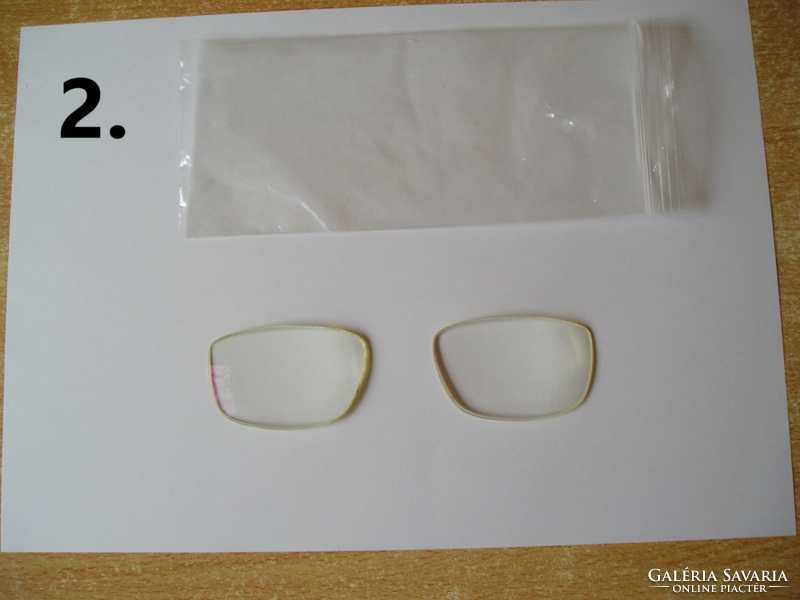 Dioptriás szemüveglencsék - 3 pár