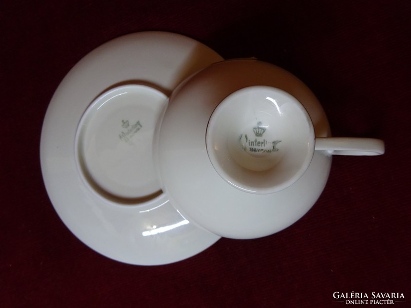 Winterling bavaria german porcelain teacup + placemat. Showcase quality. He has!