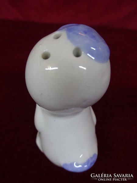 German porcelain duck salt shaker, height 8 cm. He has!