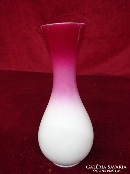 EIGL minőségi porcelán váza, magassága 13,5 cm.  kék ajándék. Vanneki!