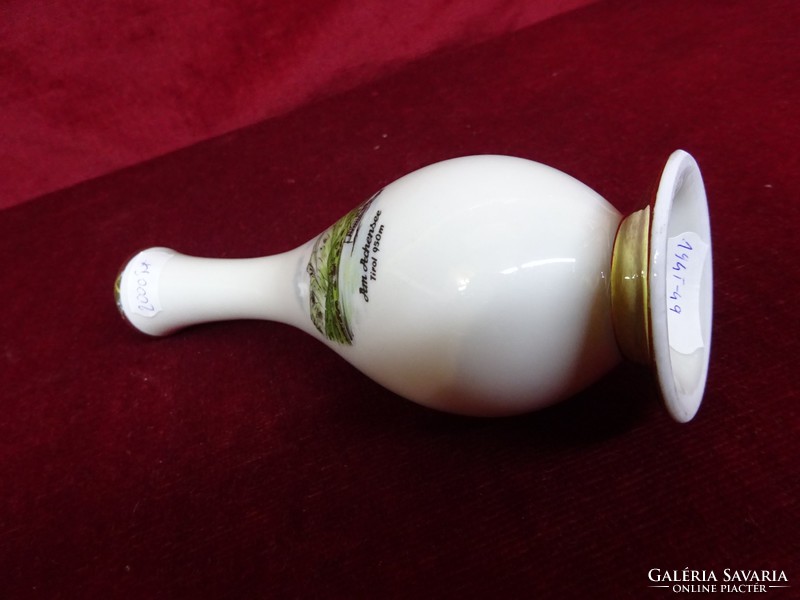 Seltmann Bavaria német porcelán minőségi váza, 16,5 cm magas.Tirol látképével. Vanneki!