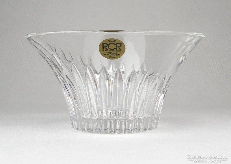 0Z389 Royal Crystal Rock olasz kristály tálka 13cm