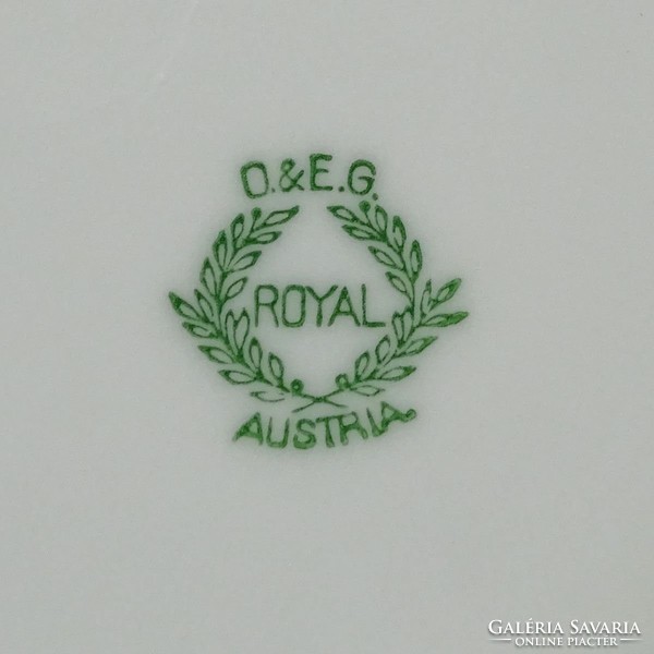 0Z378 Régi osztrák Royal porcelán étkészlet 28 db
