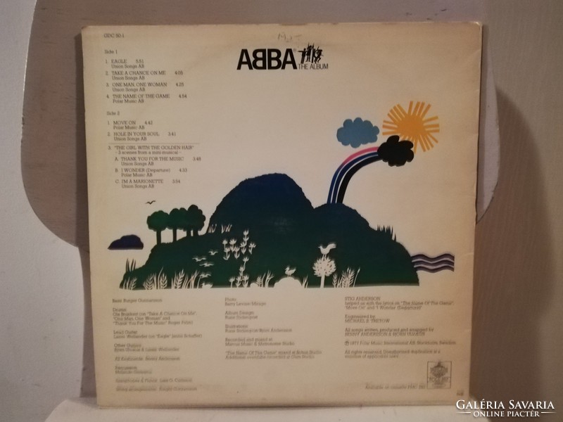 ABBA The Album eredeti hanglemez 1977