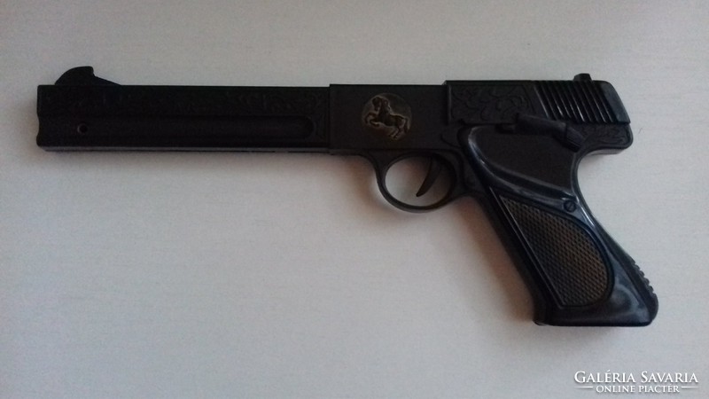 Retro metoly marked toy gun
