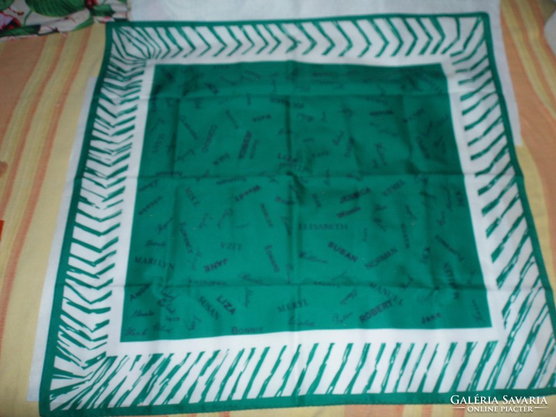 Vintage selyemkendő