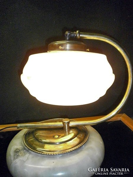 S13 asztali lámpa márványtalpú asztali lámpa