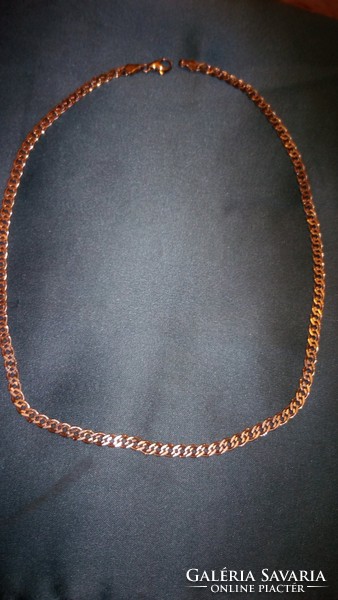 Gold necklace, unisex