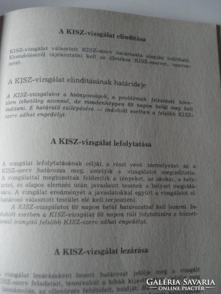 A Szervezeti Élet Kérdései