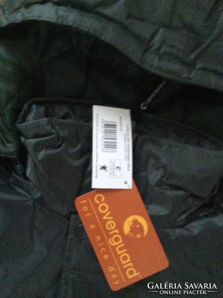 Flopp bélelt kabát zöld XL új címkés