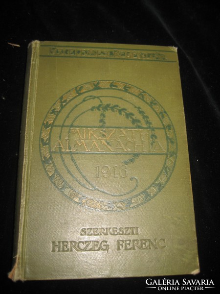 Mikszáth  Almanach  1916   .szerkeszti  Herceg Ferenc