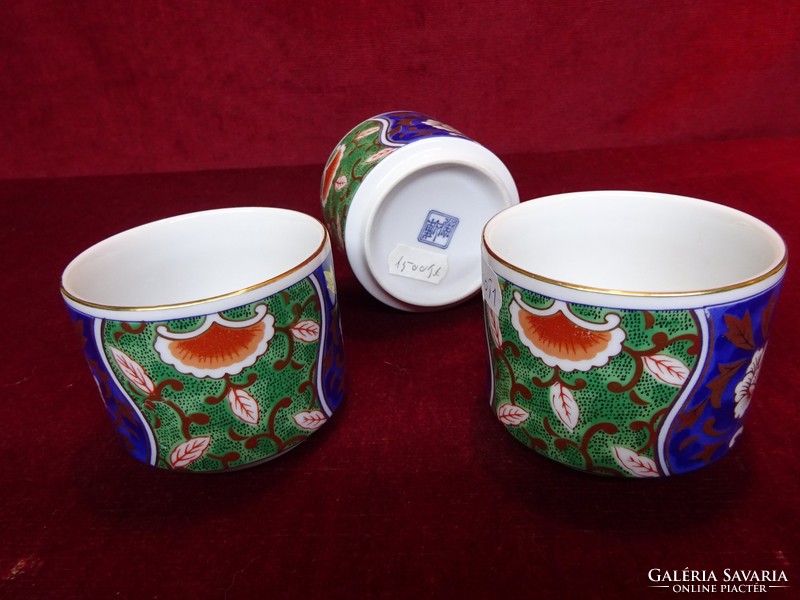 Japán porcelán teáscsésze, átmérője 7 cm, magassága 6 cm. Vanneki!
