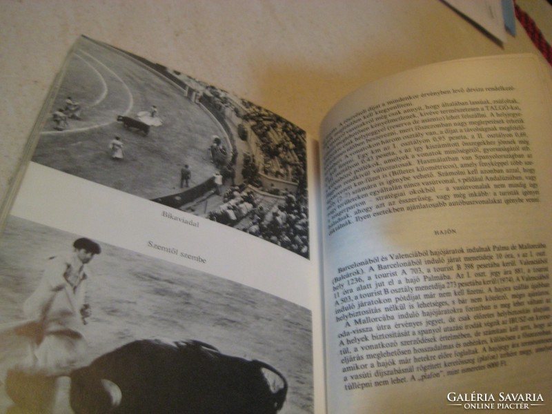 Huba  lászló  Spanyolországi  utazások   Panoráma 1973  , 300 oldal