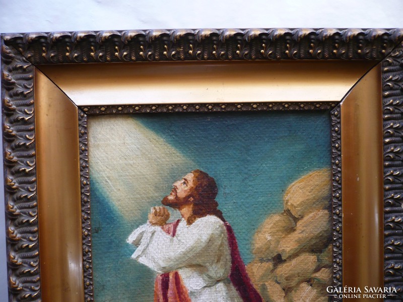 Mesterházy D. szignóval ellátott festmény