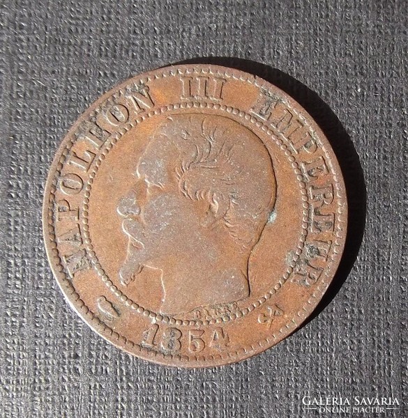 5 Centimes 1854 b