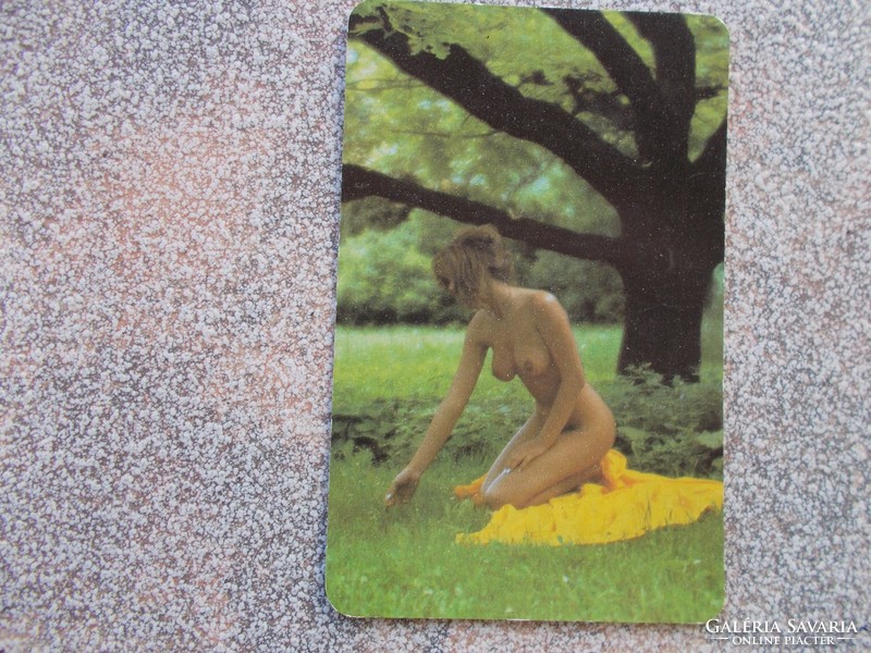 Erotik kártyanaptár, 1986