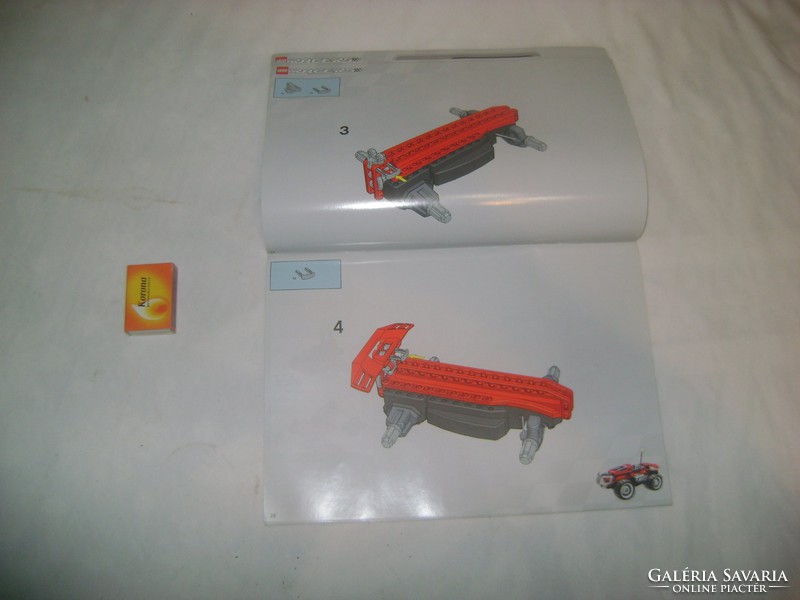 LEGO 8378 Red Beast RC - füzet, használati utasítás