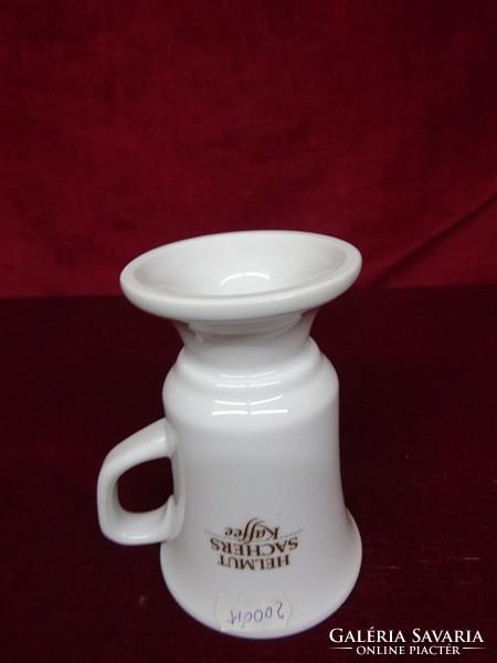 Bauscher German porcelain glass. Helmut sachers with coffee inscription. He has!