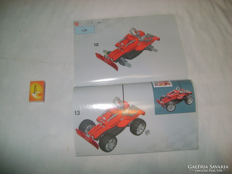LEGO 8378 Red Beast RC - füzet, használati utasítás
