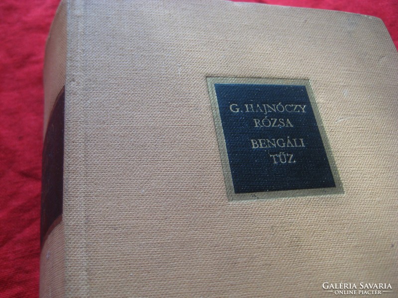 G. Hajnóczy Rose: Bengal Fire 1929