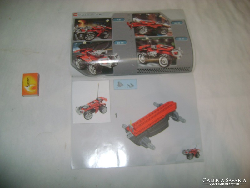 LEGO 8378 Red Beast RC - füzet, használati utasítás