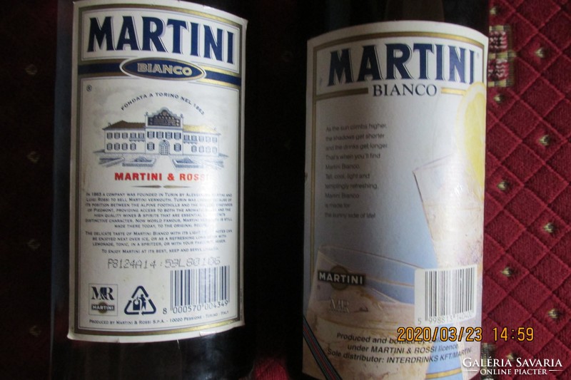 Muzeális Martinik-2x1 liter-áresés