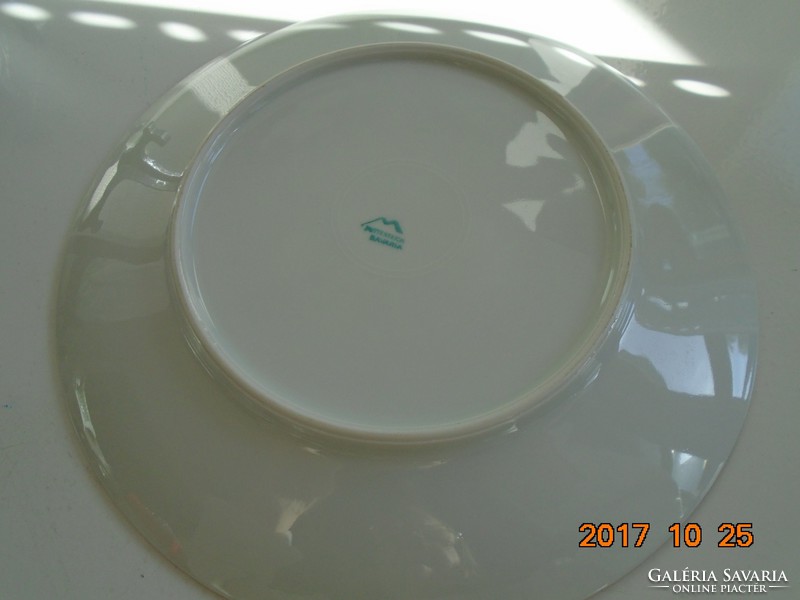 Mid century 2 mitterteich geometric pattern German bowl 24 cm