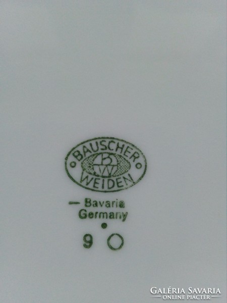 Klasszicista mintával Baucher Weiden Germany tál 25,7 cm