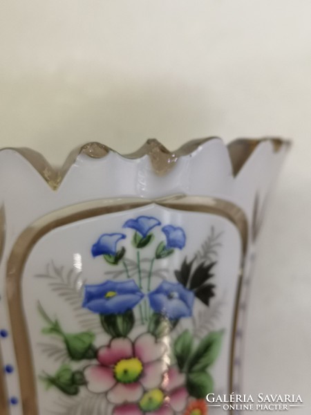 Biedermeier üveg váza, XIX.sz. - 04285