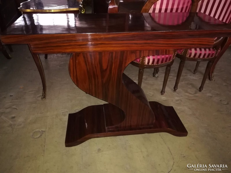 Art deco konzolasztal