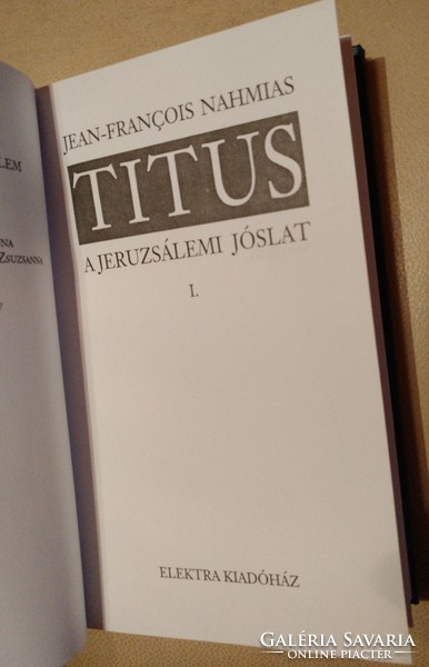 Jean-Francois Nahmias: Titus I. 2001