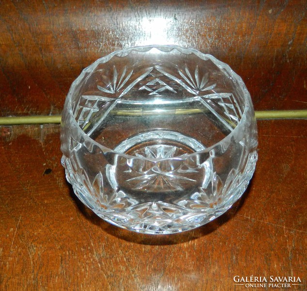 Crystal glass center plate