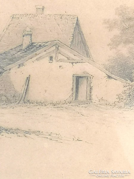 Ceruzarajz 1887-ből - 04259
