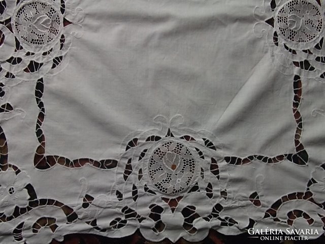 Needlework tablecloth with rare toledo, made of tablecloth beautiful pcs.