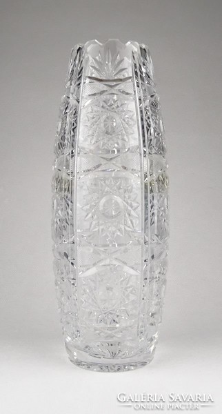 0Z789 Hibátlan kristály váza 22 cm