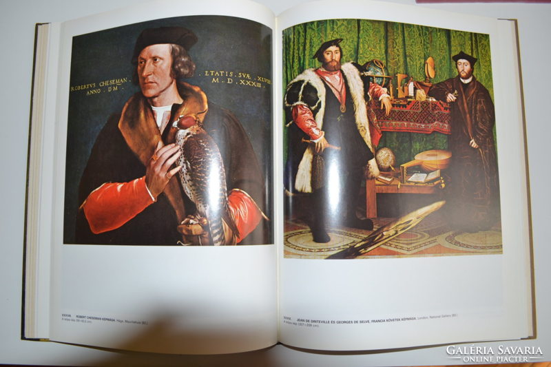 Könyv  Hans Holbein festői életműve - 1990 Hans Werner Grohn - Pierre Vaisse