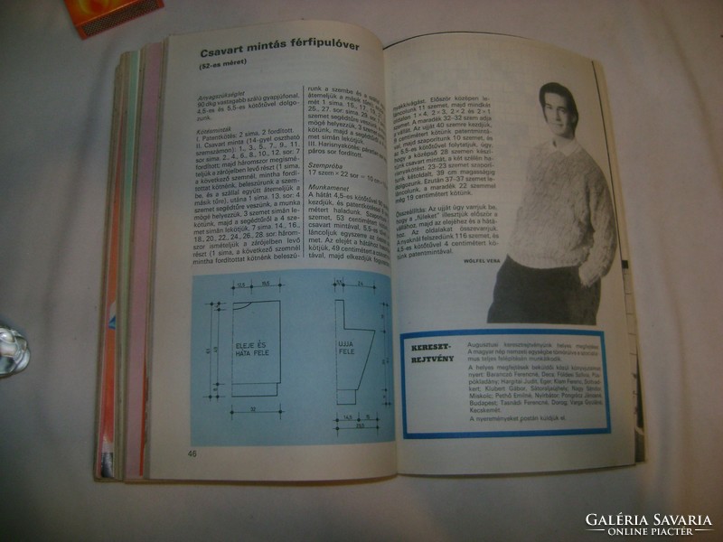 Nők Magazinja 1987 - teljes évfolyam kötve