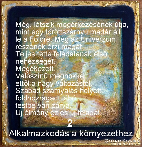 Prima díjas művész:A LÉLEKÚT NYOLC ÁLLOMÁSA.Ingyen tárlatvezetés.Károlyfi Zsófia/1952