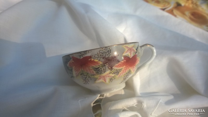 Antik intagliós japán csésze tojáshéj porcelán hibátlan különlegesség