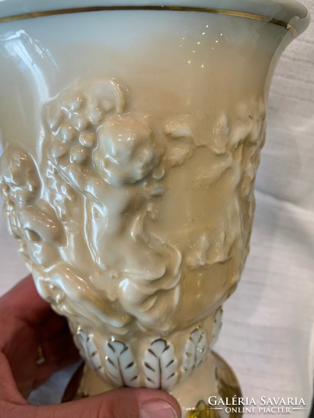 Porcelán váza von Scmier Holz